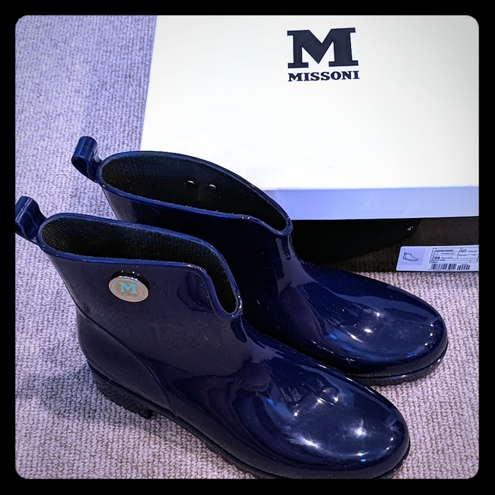 Missoni rain boots